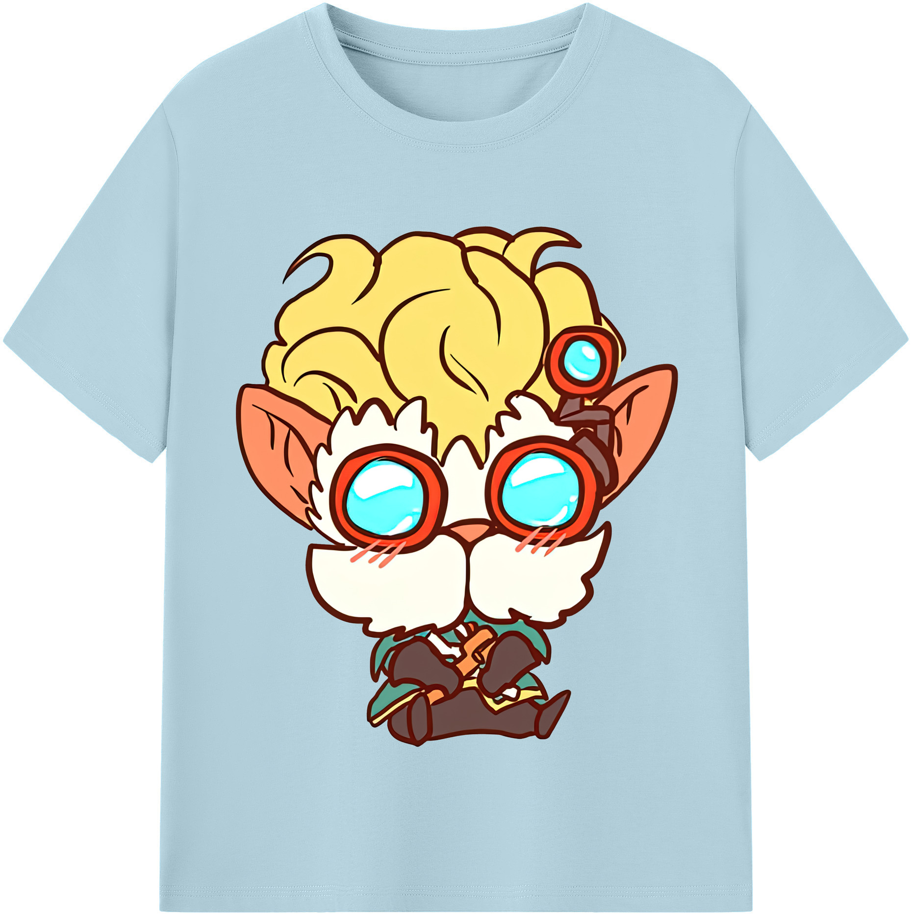 リーグ・オブ・レジェンド League of Legends LOL 綿100％半袖Tシャツ（フロントプリント）